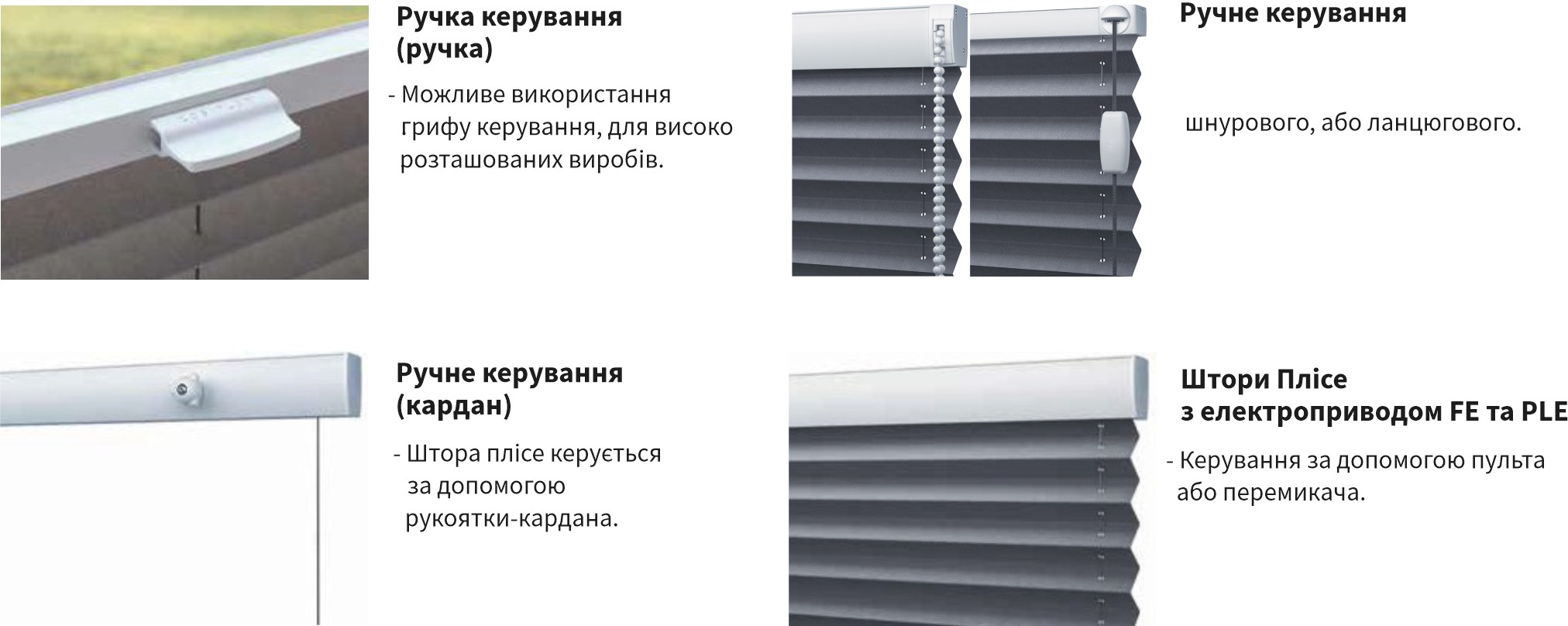 Опции керування